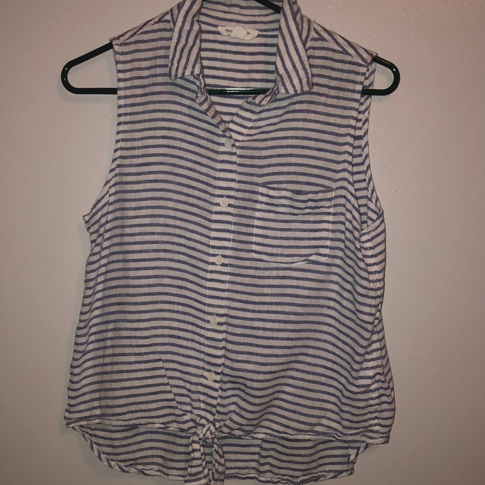 Light blue striped shirt